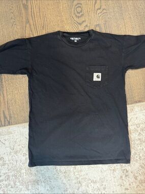 Carhartt Black Short-Sleeve Pocket Tee